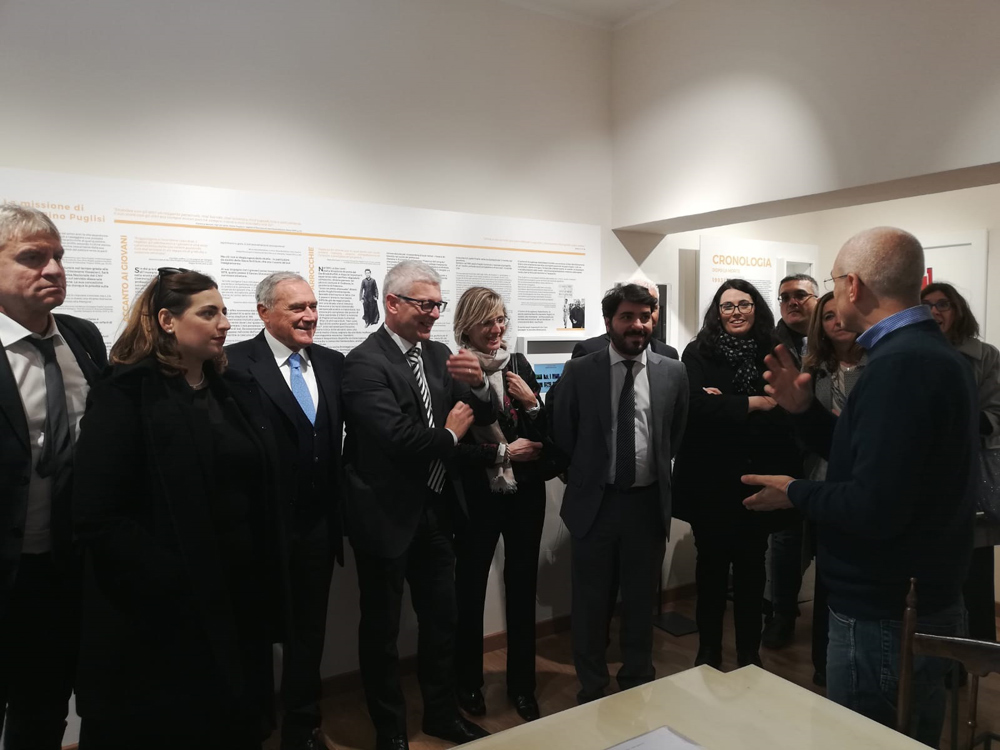 La Commissione Parlamentare Antimafia visita la casa-museo del Beato Giuseppe Puglisi