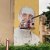 Step realizzazione del murale che ritrae il volto sorridente del Beato Puglisi